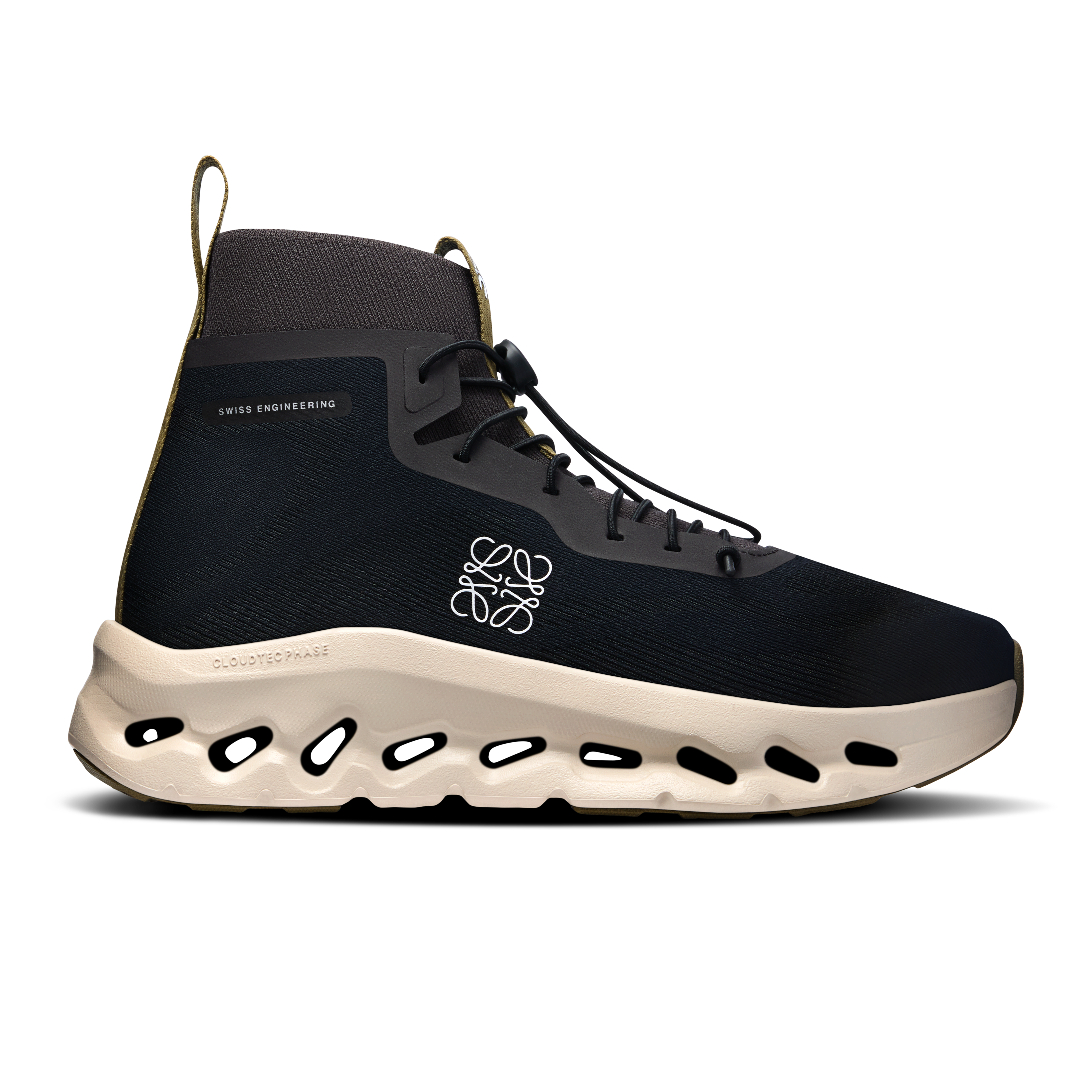 On Cloudtilt Hi Loewe Black Oatmeal Olive (Women'S)