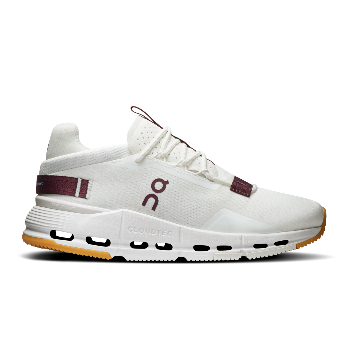 On Cloudnova 2 Ivory Maroon (Women'S)