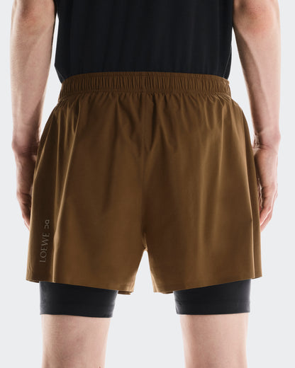 On Performance Shorts Loewe Toffee
