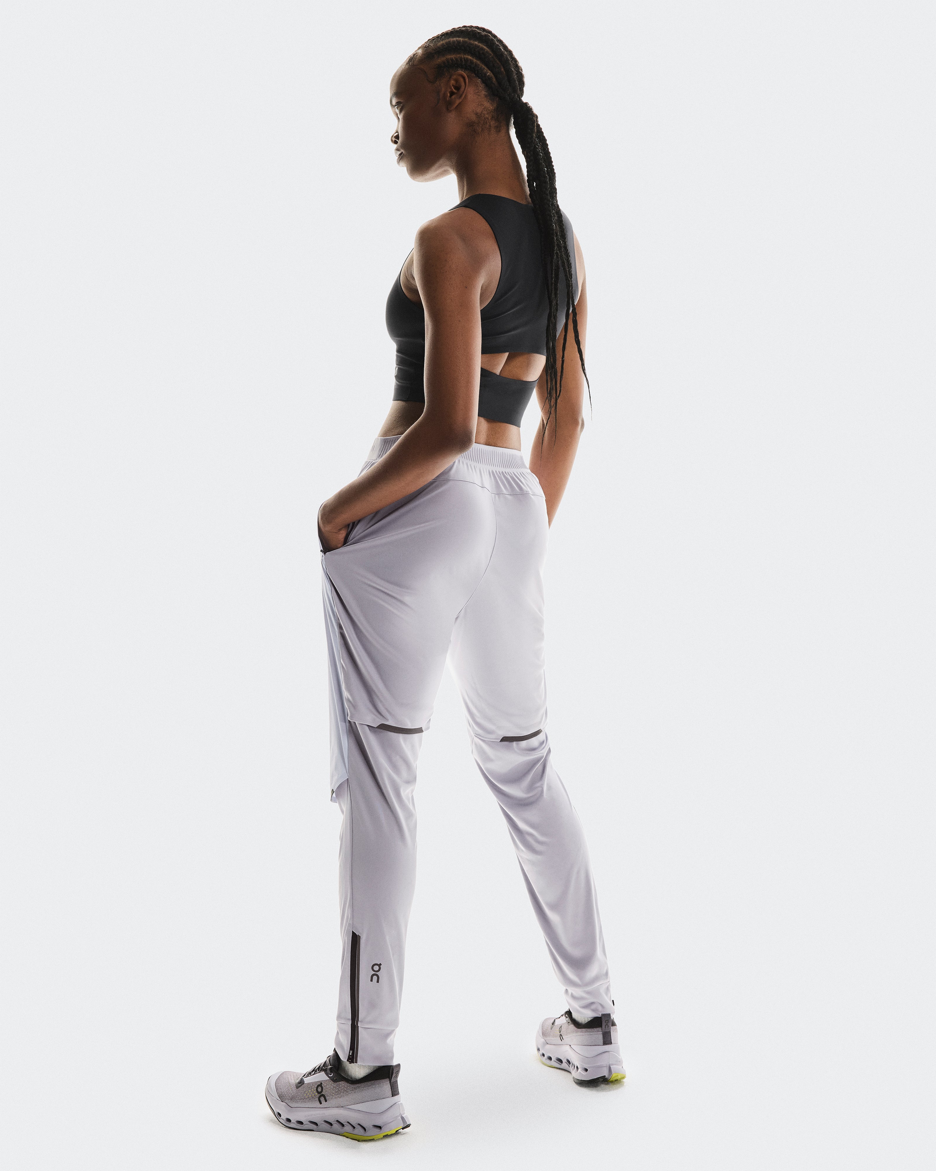 On Weather Pants Nimbus | Lilac (Women'S)