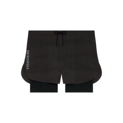 On 2-In-1 Shorts Erewhon Espresso | Black