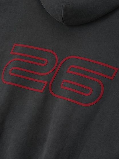 Essentials Heavy Fleece 90S Hoodie Iron Grey