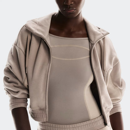 On Club Cropped Hoodie Fka Cinder | Desert (Women'S)