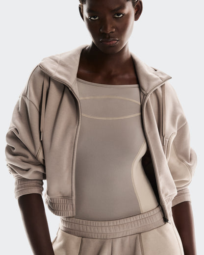 On Club Cropped Hoodie Fka Cinder | Desert (Women'S)