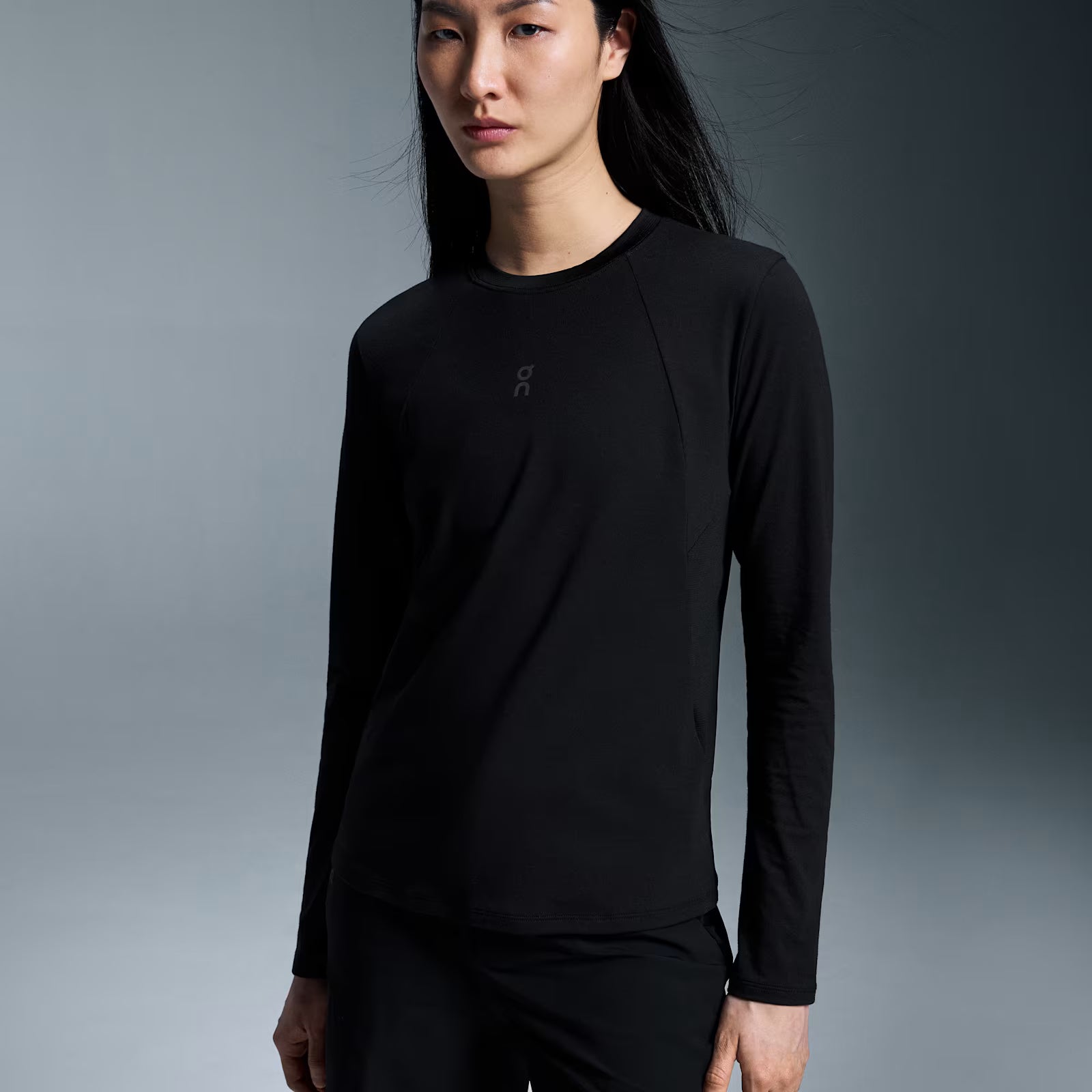 On Trek Long-T Black (Women'S)
