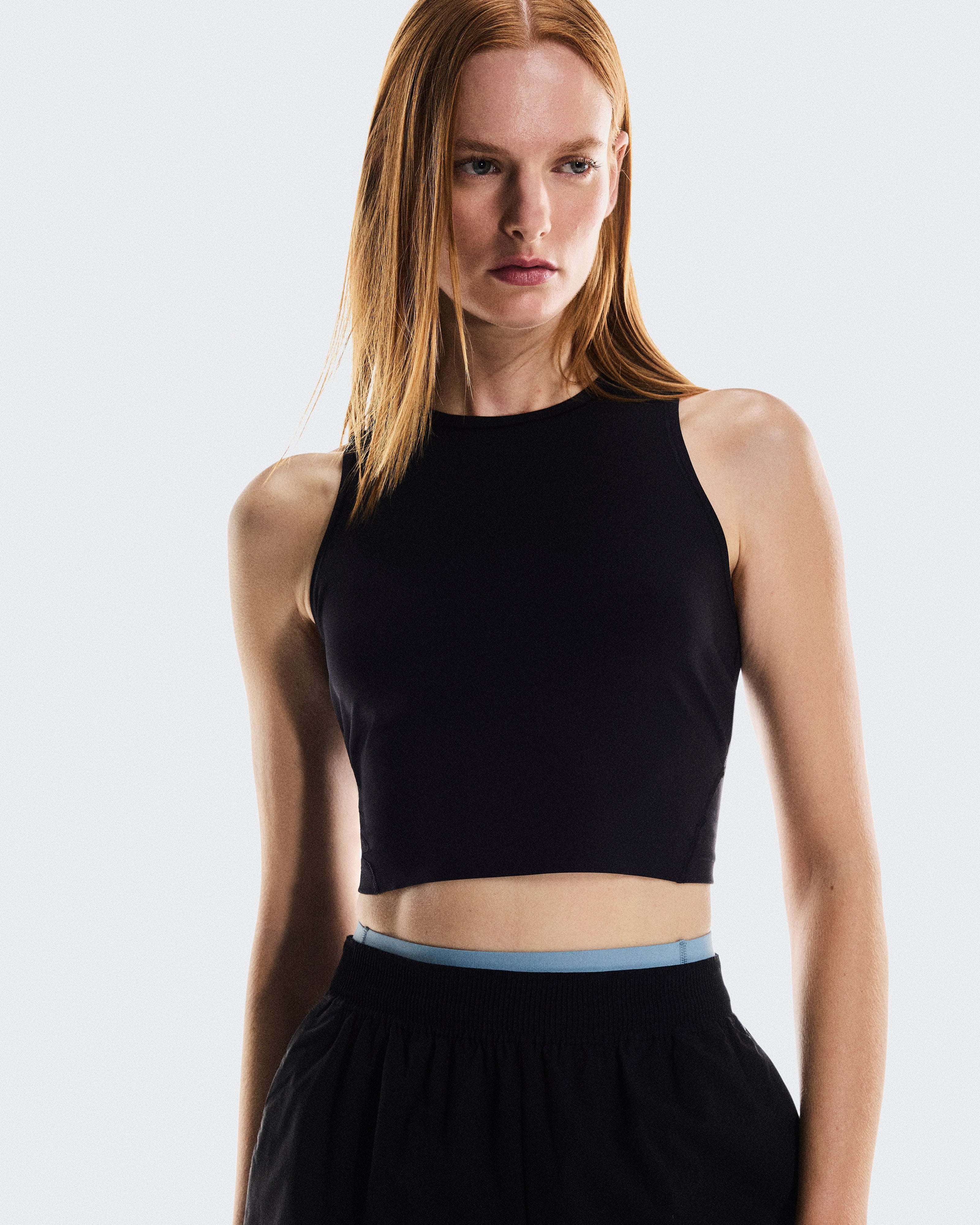 On Studio Crop Black (Women's)