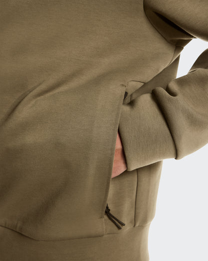 On Focus Tech Zip Hoodie Kalamata
