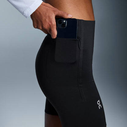 On Train Tights 1/2 Black (Women'S)