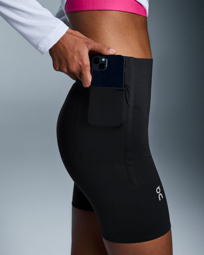 On Train Tights 1/2 Black (Women'S)