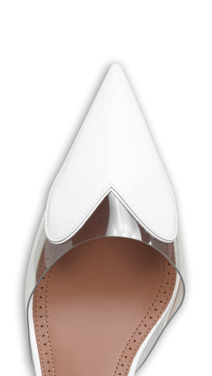 Alaïa Le Cœur Wedge Mules In Patent Leather