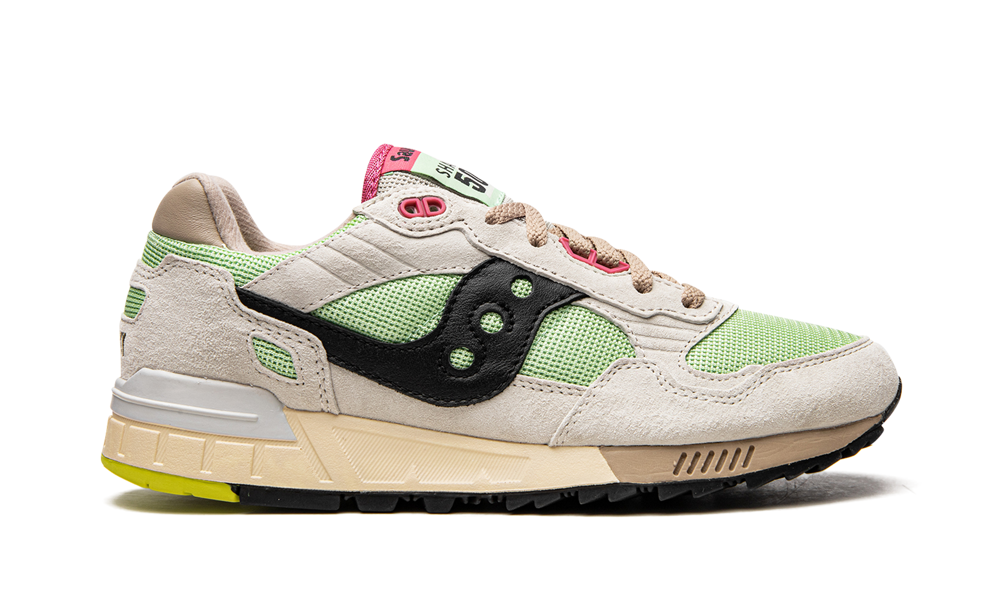 Saucony Shadow 5000 Beige Green Pink