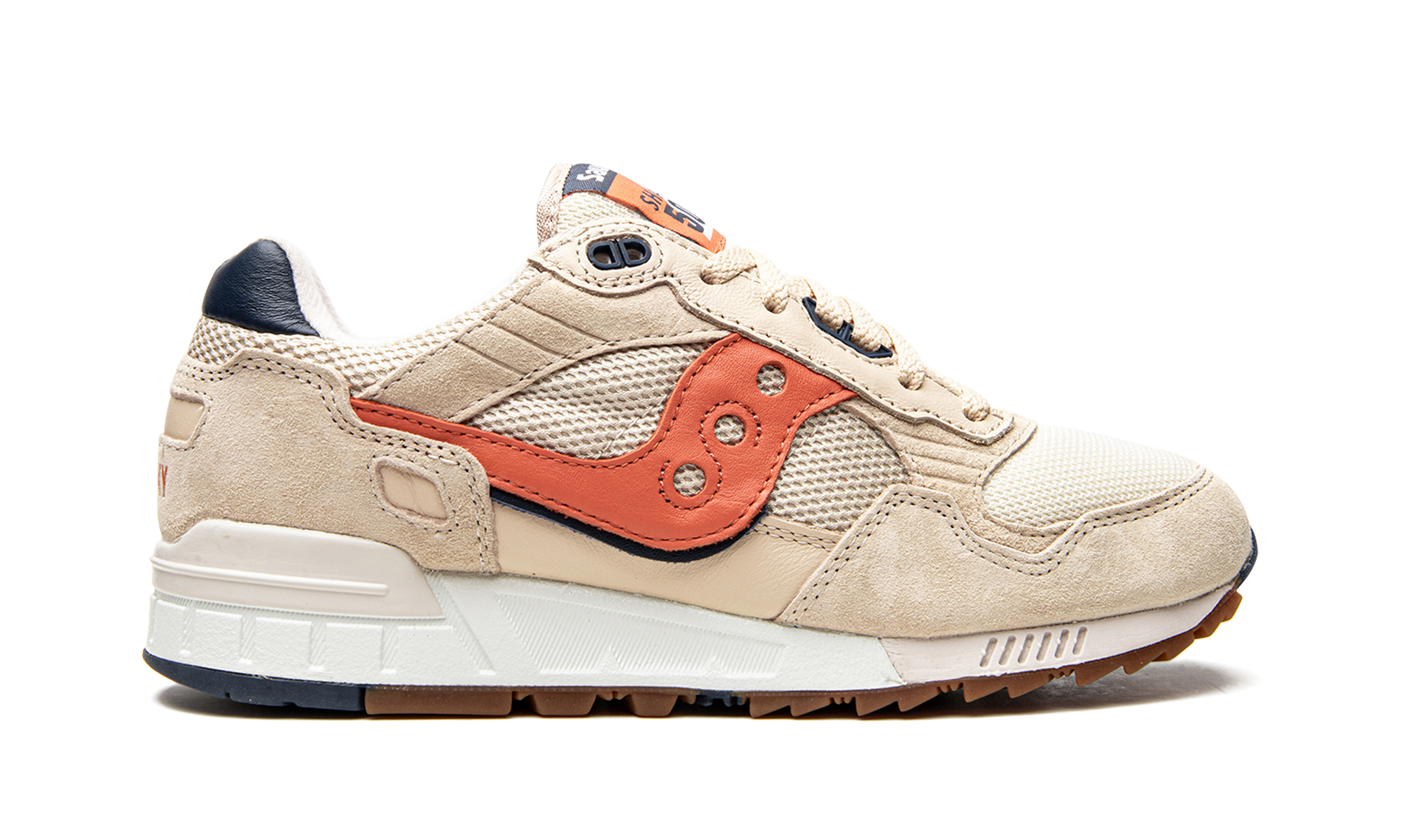 Saucony Shadow 5000 Premium Beige Orange Navy