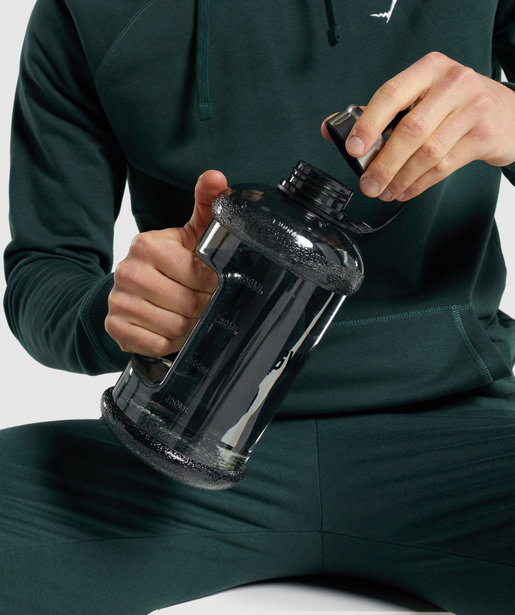 Gymshark 50Oz Water Bottle Black