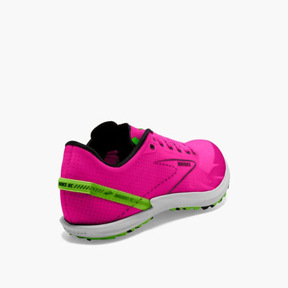 Brooks Draft XC Spikeless Pink Glo/Green/Black