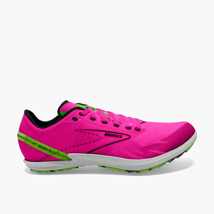 Brooks Draft XC Spikeless Pink Glo/Green/Black