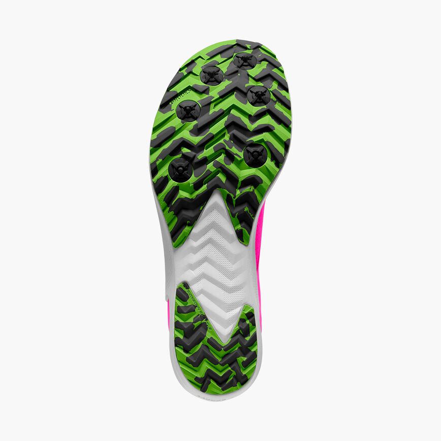 Brooks Draft XC Spikeless Pink Glo/Green/Black