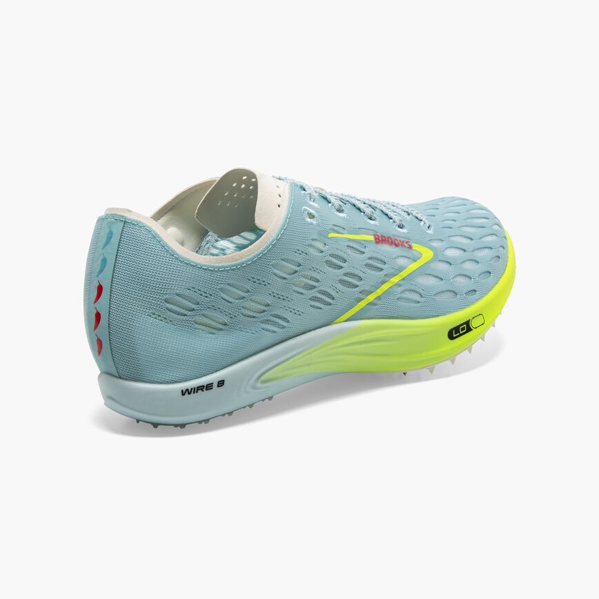 Brooks Wire 8 Blue Glow/Nightlife/Red