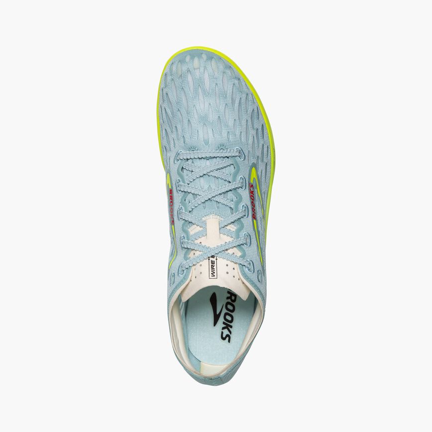 Brooks Wire 8 Blue Glow/Nightlife/Red