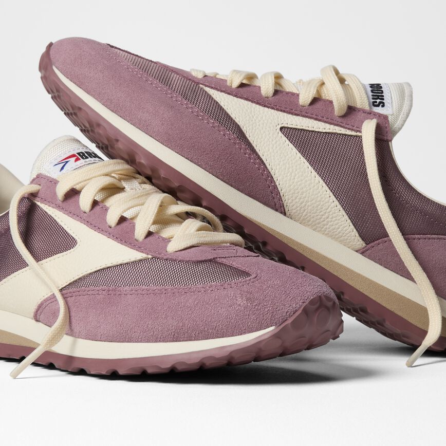 Brooks Brooks Vanguard Grape Shake/Eggnog/Rose Brown