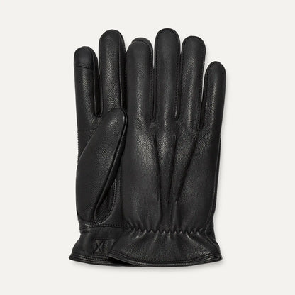 Ugg 3 Point Leather Glove Black