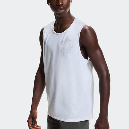 On On Run Tank White