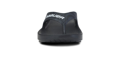 Oofos Women's Sport Sandal Bauer Black Asphalt