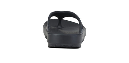 Oofos Men's Sport Sandal Bauer Black Asphalt