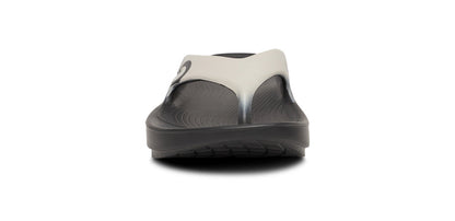 Oofos Men's Sport Sandal Black & Chalk