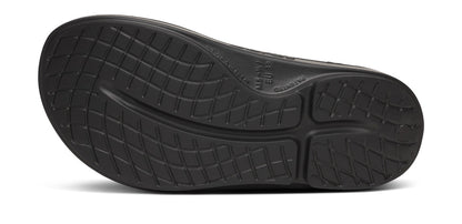 Oofos Women's Sport Slide Black & Chalk