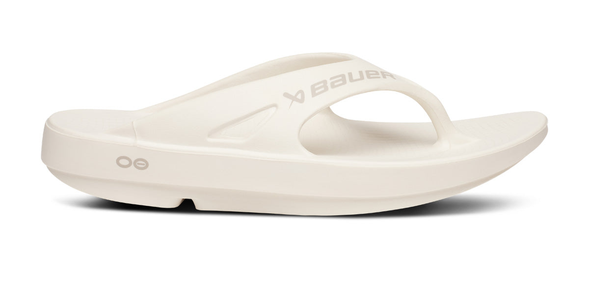 Oofos Women's Sport Sandal Bauer Chalk