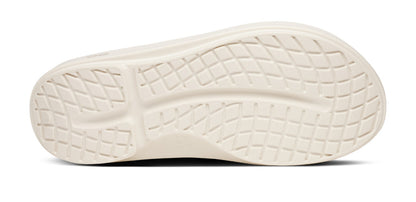 Oofos Men's Sport Sandal Bauer Chalk
