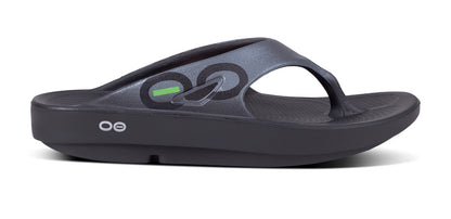 Oofos Women's Sport Sandal Graphite