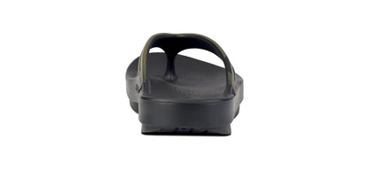 Oofos Men's Sport Sandal Tactical Green