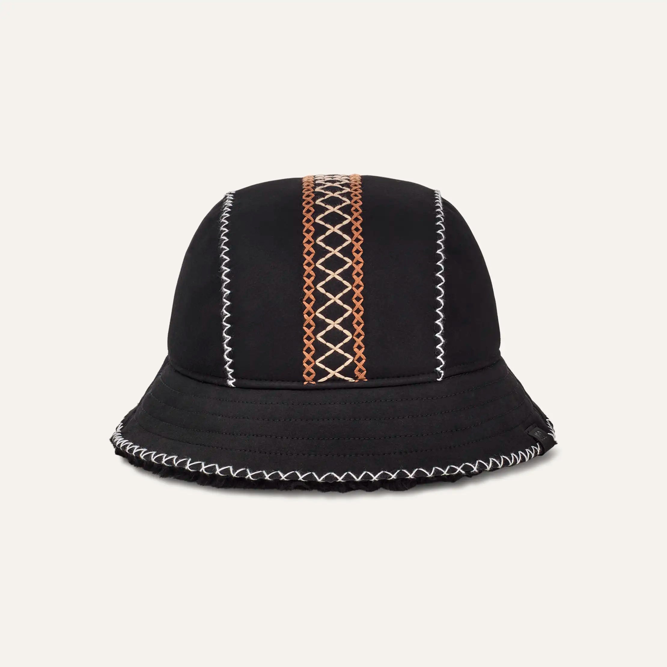 Ugg Atherson Embroidered Hat Black