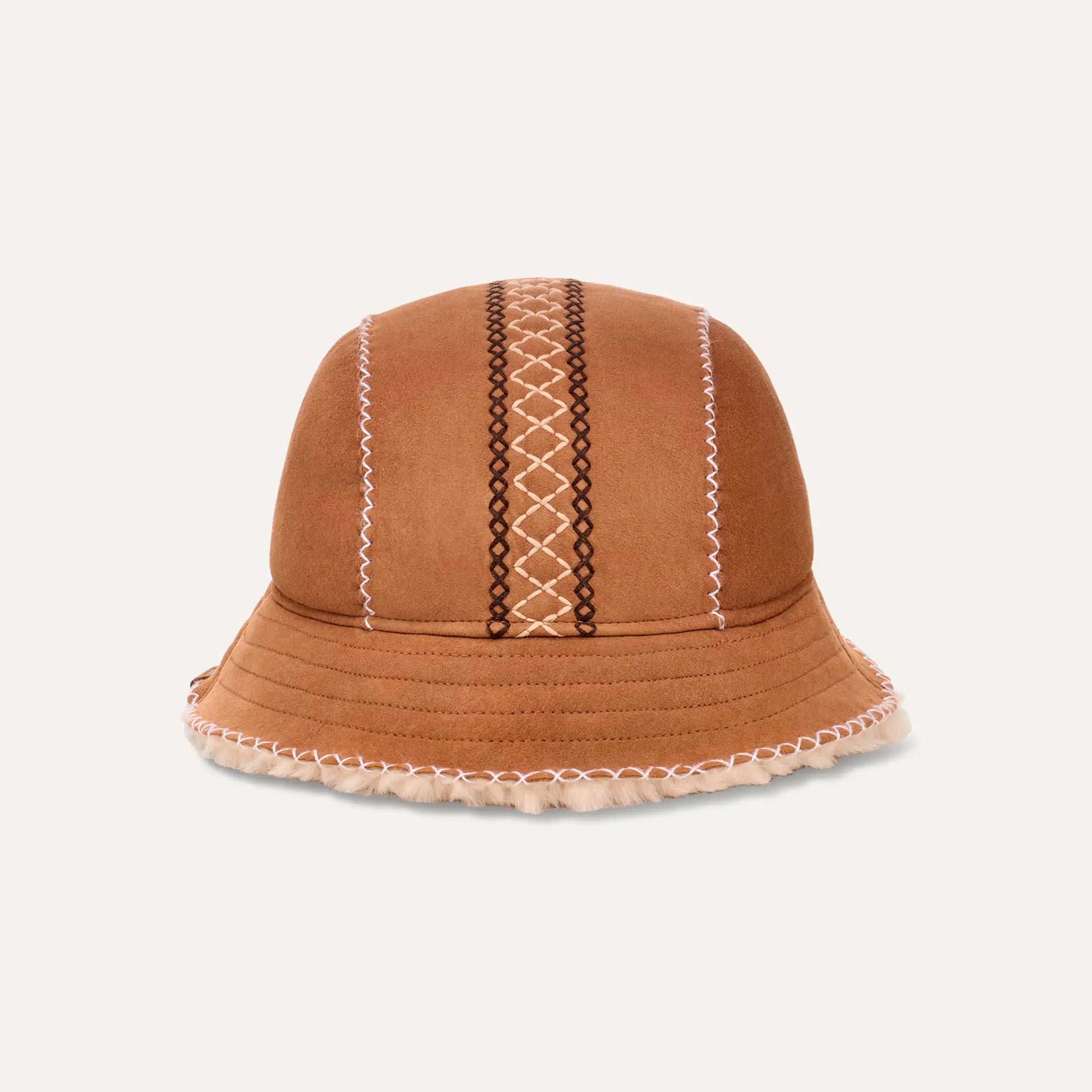 Ugg Atherson Embroidered Hat Chestnut