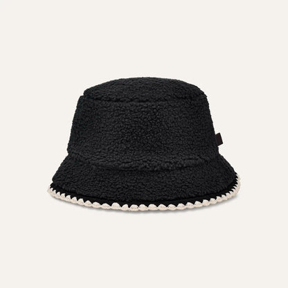 Ugg Uggfluff Scalloped Hat Black