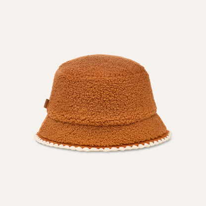 Ugg Uggfluff Scalloped Hat Chestnut