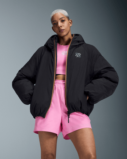 On Puffer Jacket Loewe Black (Women'S)