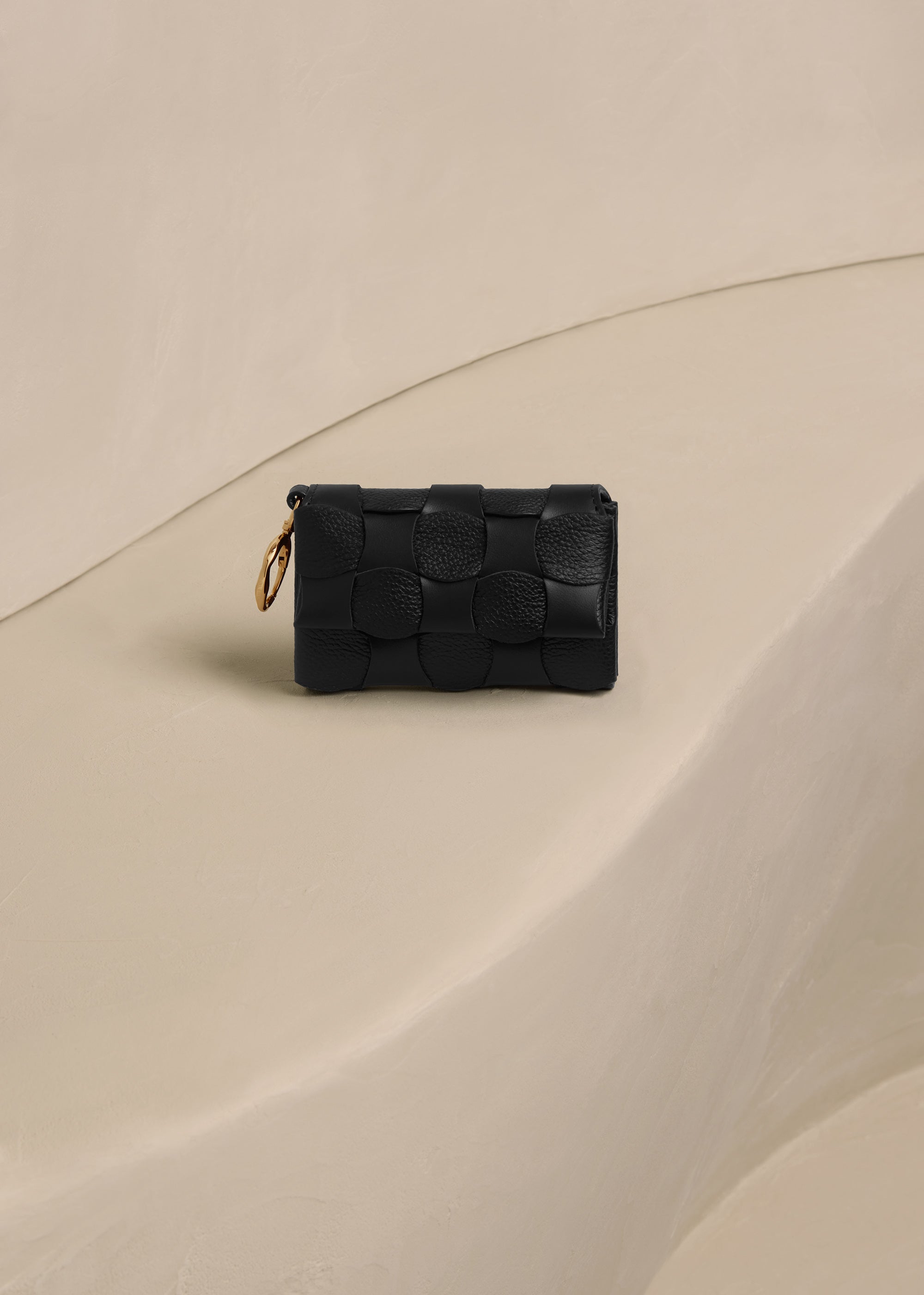 Polene Neiti Card Holder Duo Black