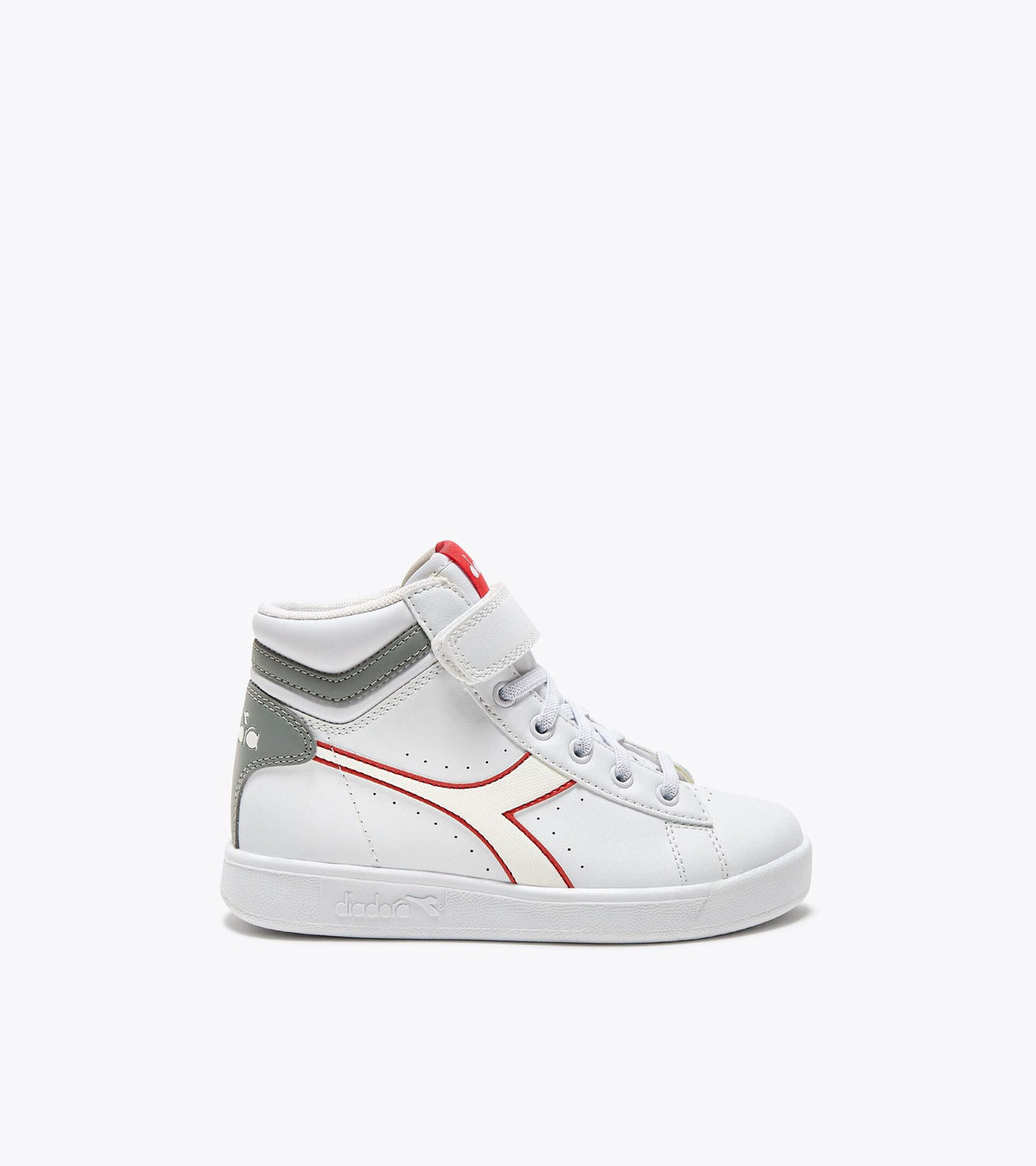 Diadora Game P High Ps White/Ultimate Gray/Cayenne