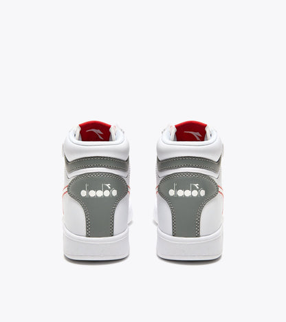 Diadora Game P High Ps White/Ultimate Gray/Cayenne