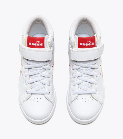 Diadora Game P High Ps White/Ultimate Gray/Cayenne