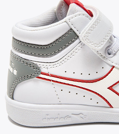 Diadora Game P High Td White/Ultimate Gray/Cayenne