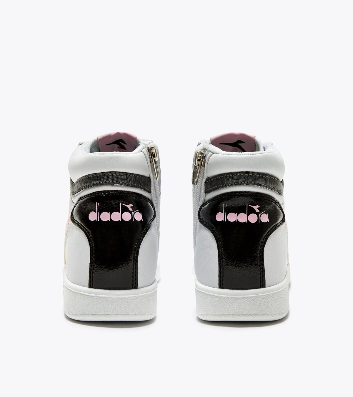 Diadora Game P High Girl Gs White/Black/Pink Lady