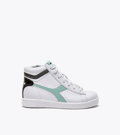 Diadora Game P High Girl Gs White/Black/Icy Morn