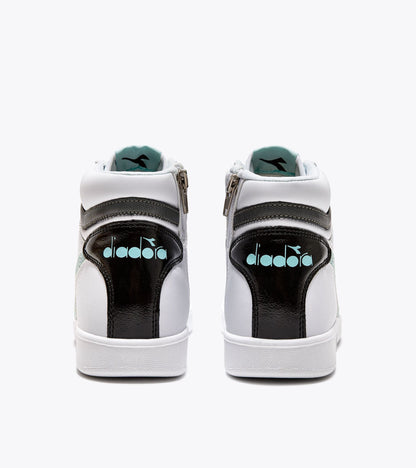 Diadora Game P High Girl Gs White/Black/Icy Morn