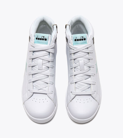 Diadora Game P High Girl Gs White/Black/Icy Morn