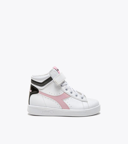 Diadora Game P High Girl Ps White/Black/Pink Lady