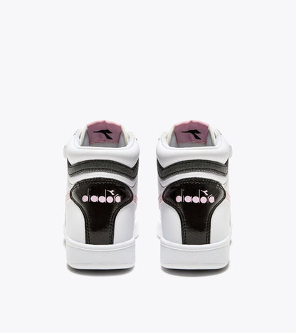 Diadora Game P High Girl Ps White/Black/Pink Lady