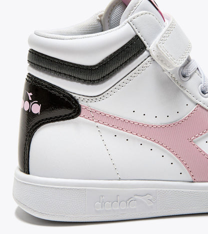 Diadora Game P High Girl Ps White/Black/Pink Lady